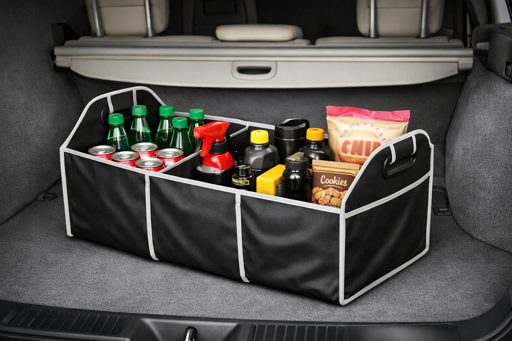 Premium Trunk Organizer | Multi-Pocket | Large Capacity Folding Storage Bag