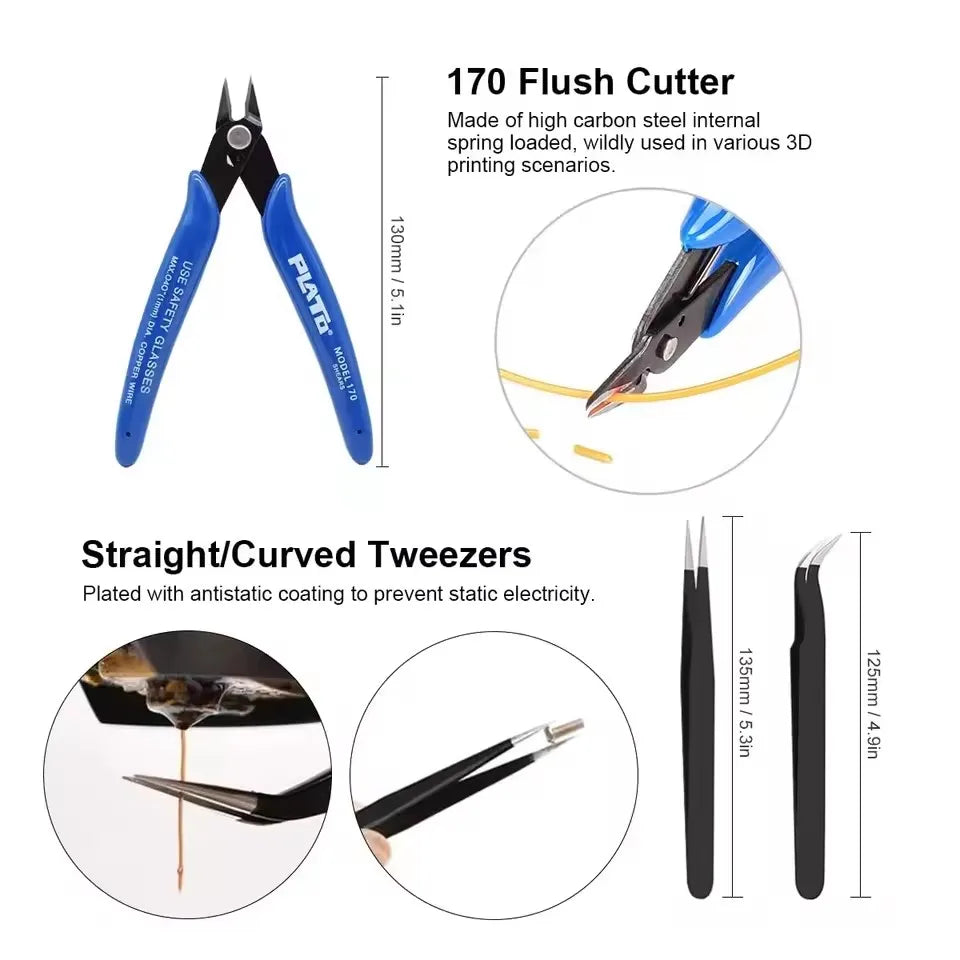 All‑in‑One 3D Printer Maintenance Tool Set
