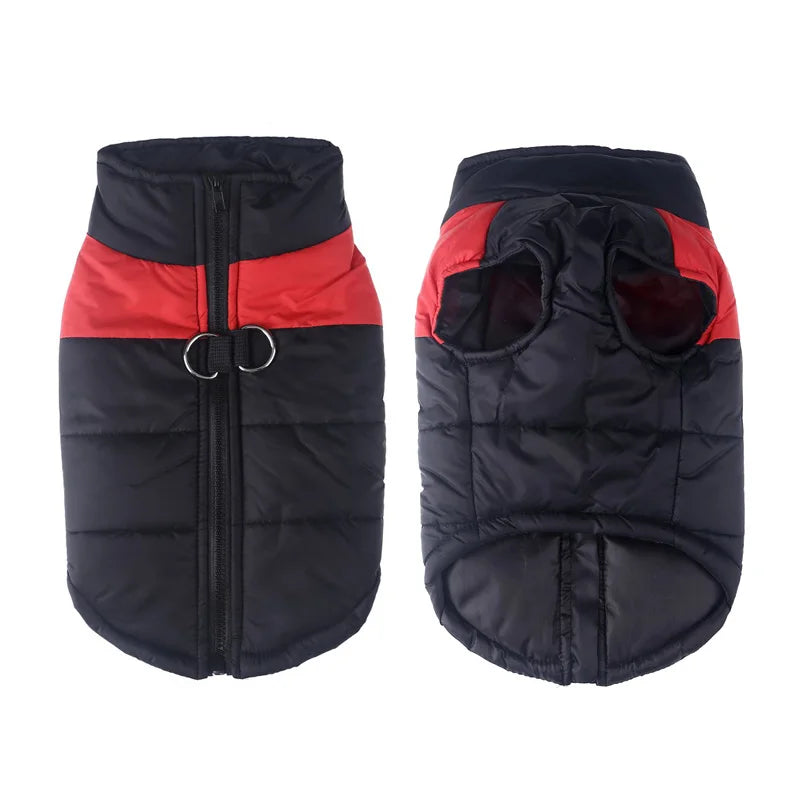 Luxury Winter Dog Jacket – Waterproof Warm Coat for Golden Retrievers & Large Breeds