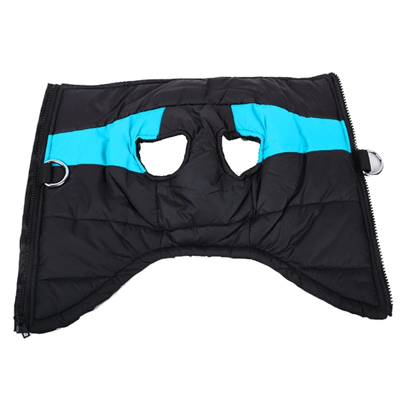 Luxury Winter Dog Jacket – Waterproof Warm Coat for Golden Retrievers & Large Breeds
