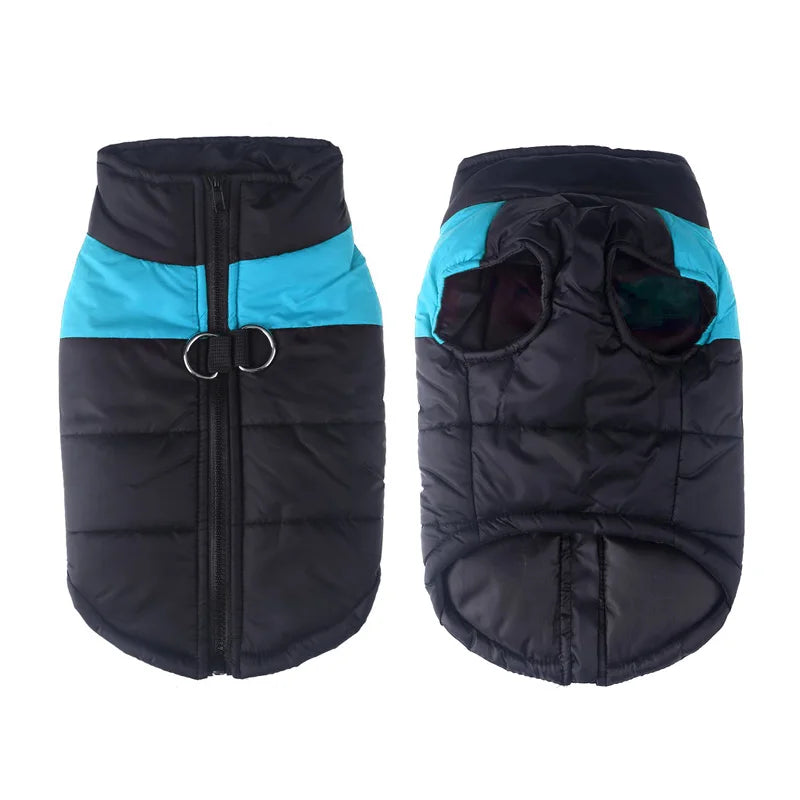 Luxury Winter Dog Jacket – Waterproof Warm Coat for Golden Retrievers & Large Breeds