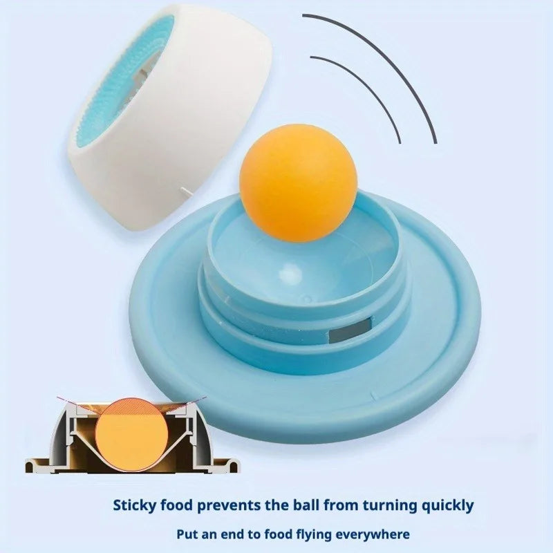 Interactive Pet Lick Mat Yogurt Licking Plate Slow Feeder