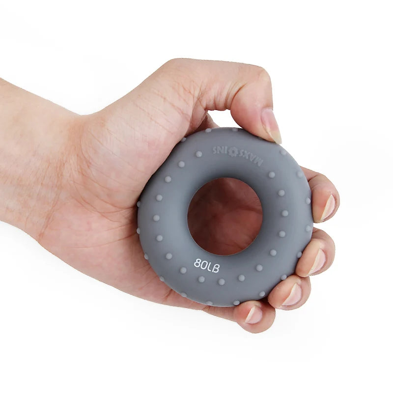 Silicone Hand Grip Ring – Finger Trainer & Grip Strengthener for Rehab and Stress Relief