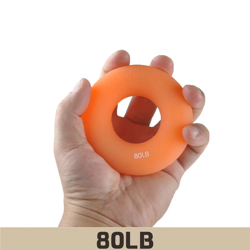 Silicone Hand Grip Ring – Finger Trainer & Grip Strengthener for Rehab and Stress Relief