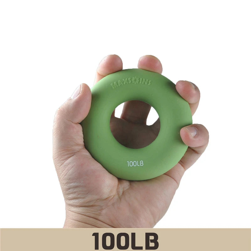 Silicone Hand Grip Ring – Finger Trainer & Grip Strengthener for Rehab and Stress Relief