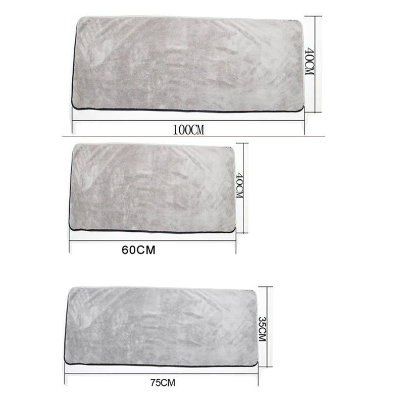 SEAMETAL Ultra‑Soft Scratch‑Free Microfiber