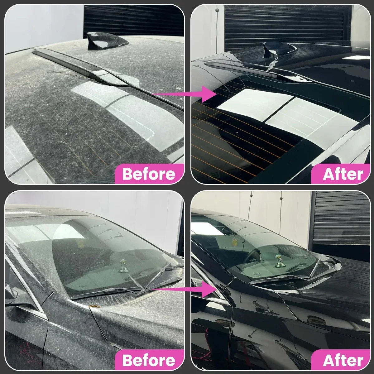 Pink High‑Foam Car Cleaning Shampoo