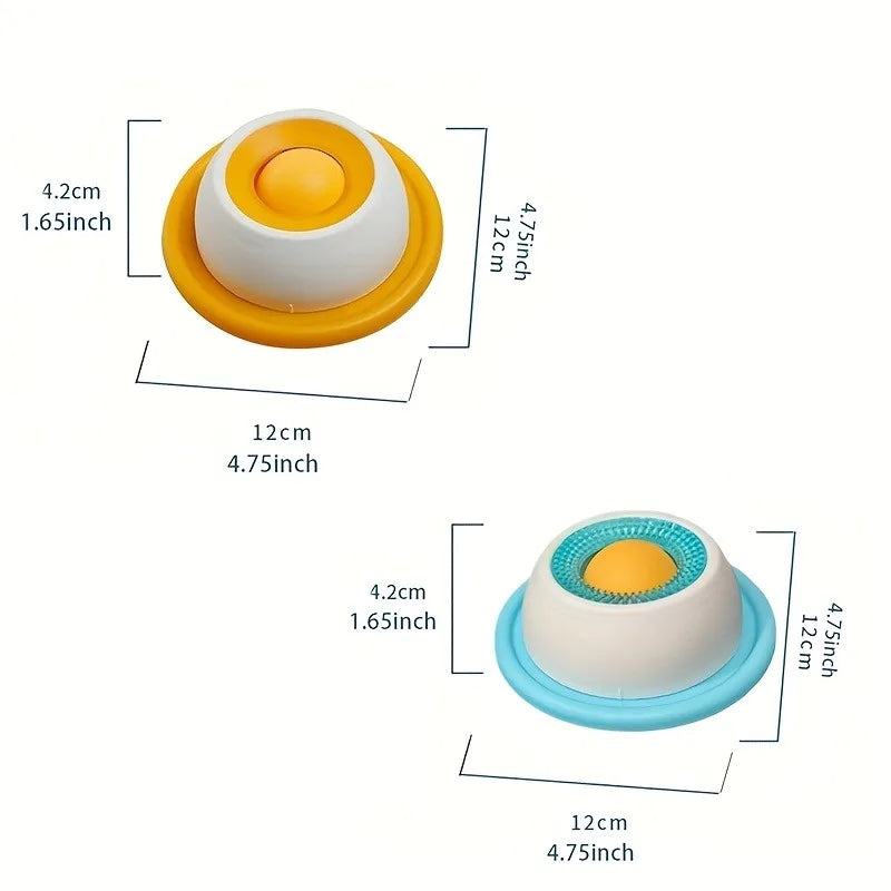 Interactive Pet Lick Mat Yogurt Licking Plate Slow Feeder