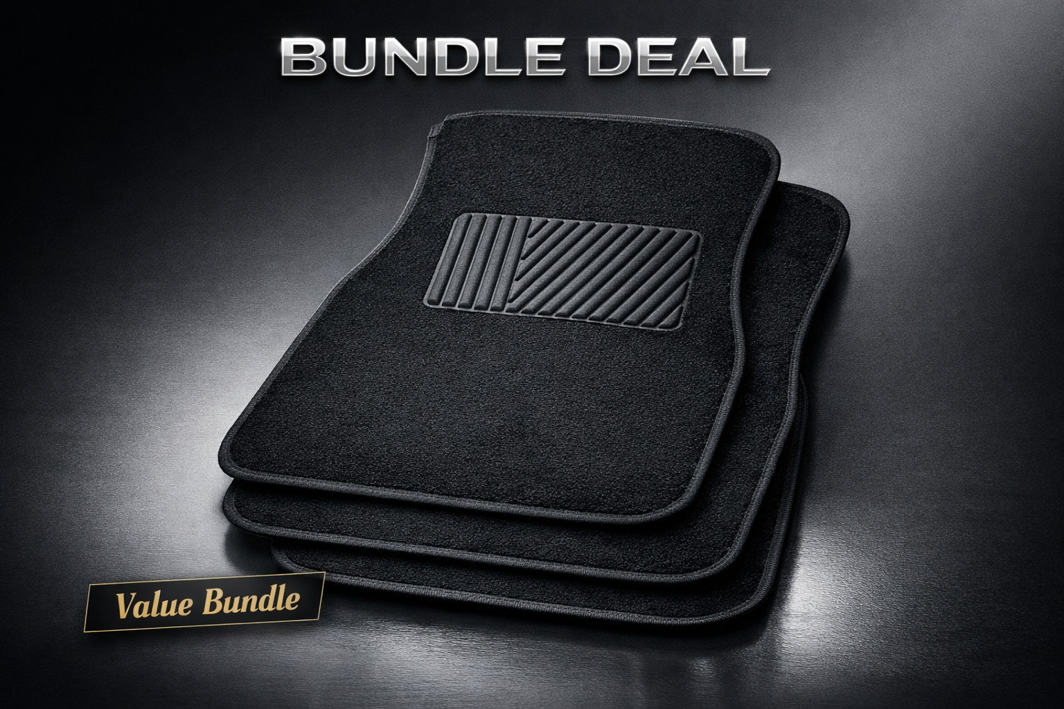 Premium Car Floor Mats Bundle (2-Pack) – Double Protection, Double Value